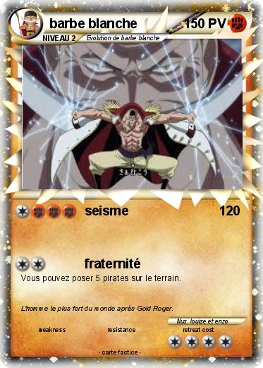 Pokemon barbe blanche
