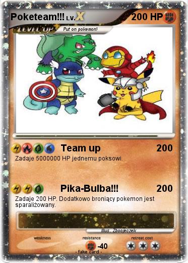 Pokemon Poketeam!!!