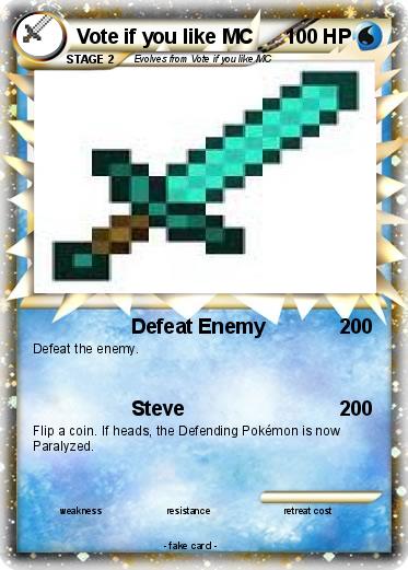 Pokemon Vote if you like MC