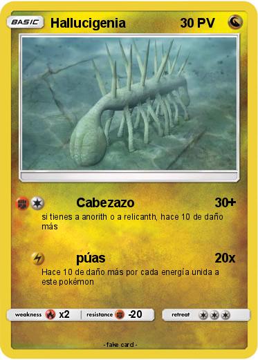 Pokemon Hallucigenia