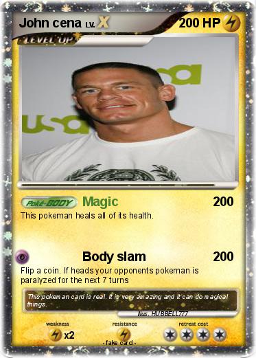 Pokemon John cena
