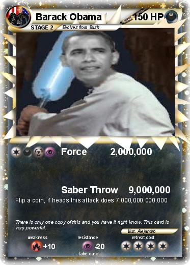 Pokemon Barack Obama
