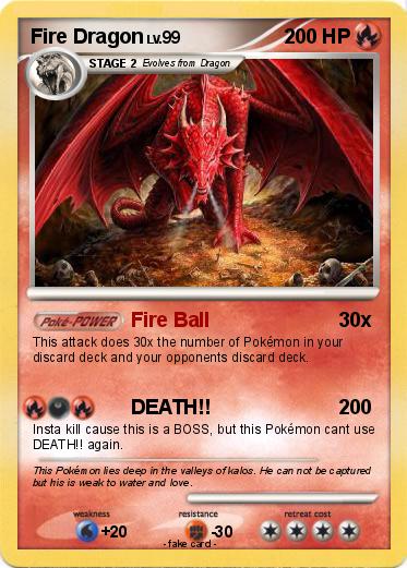 Pokemon Fire Dragon