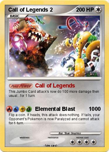 Pokemon Call of Legends 2