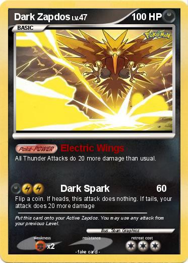 Pokemon Dark Zapdos