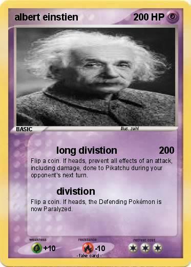 Pokemon albert einstien