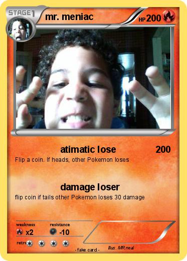 Pokemon mr. meniac