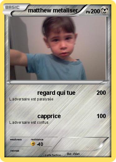 Pokemon matthew metaliser
