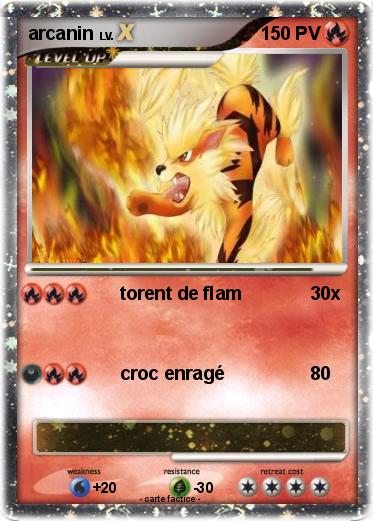 Pokemon arcanin