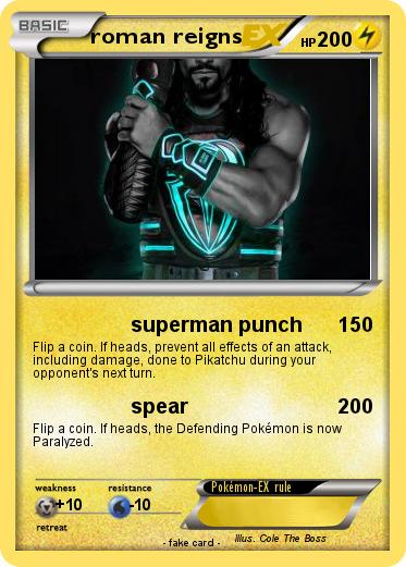 Pokemon roman reigns