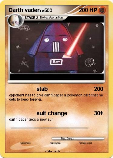 Pokemon Darth vader