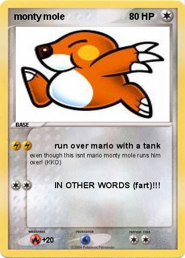 Pokemon monty mole