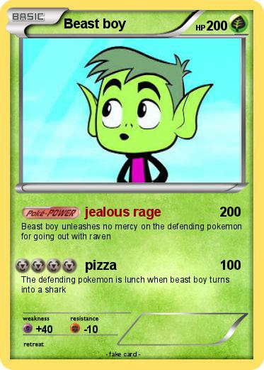 Pokemon Beast boy