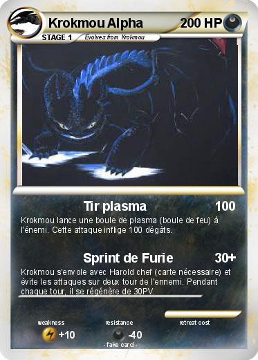 Pokemon Krokmou Alpha