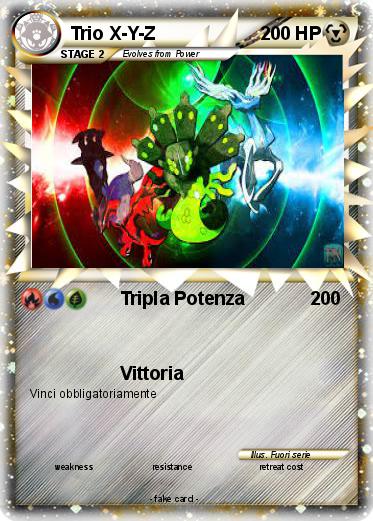 Pokemon Trio X-Y-Z