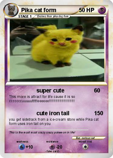 Pokemon Pika cat form