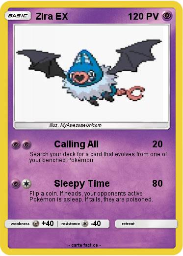 Pokemon Zira EX
