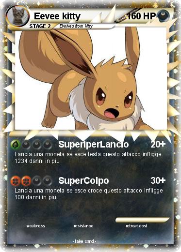 Pokemon Eevee kitty