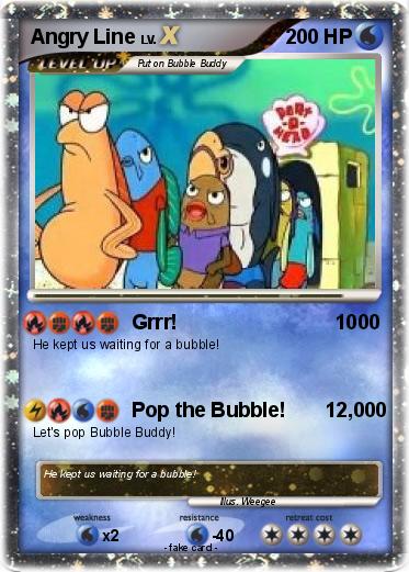 Pokemon Angry Line