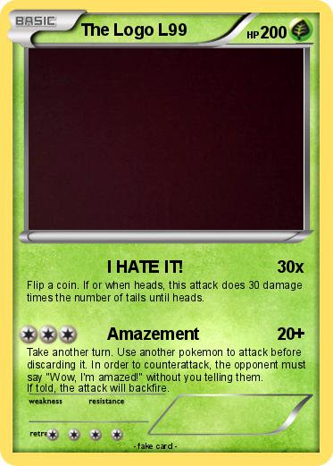 Pokemon The Logo L99