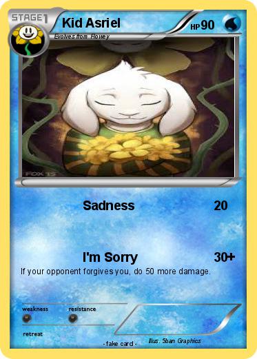 Pokemon Kid Asriel
