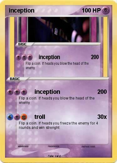 Pokemon inception