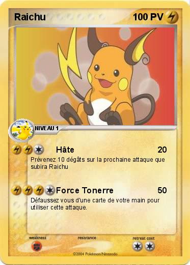 Pokemon Raichu
