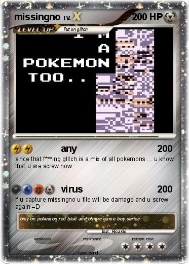 Pokemon missingno