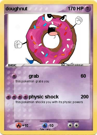 Pokemon doughnut