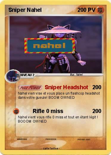 Pokemon Sniper Nahel