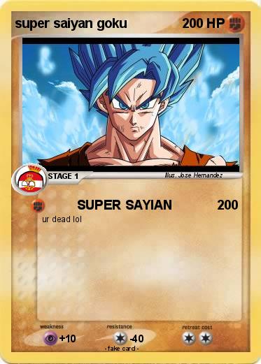 Pokemon super saiyan goku