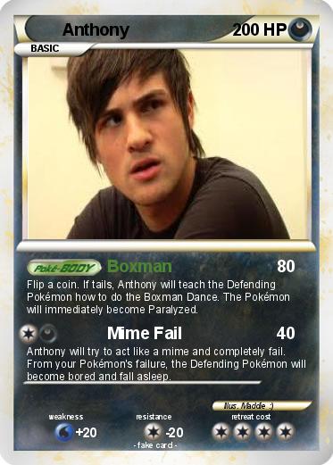 Pokemon Anthony