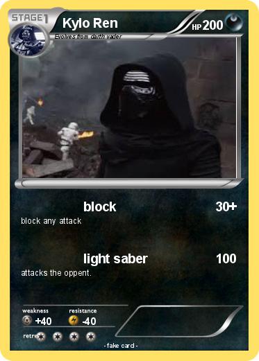 Pokemon Kylo Ren