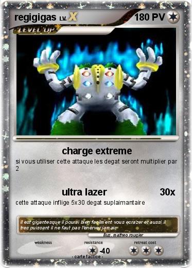 Pokemon regigigas