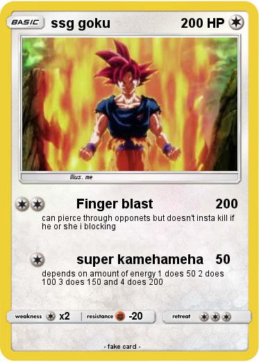 Pokemon ssg goku