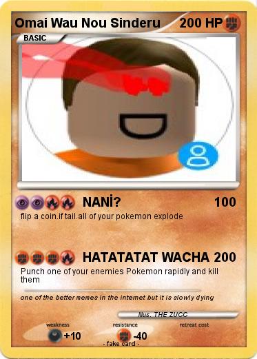 Pokemon Omai Wau Nou Sinderu