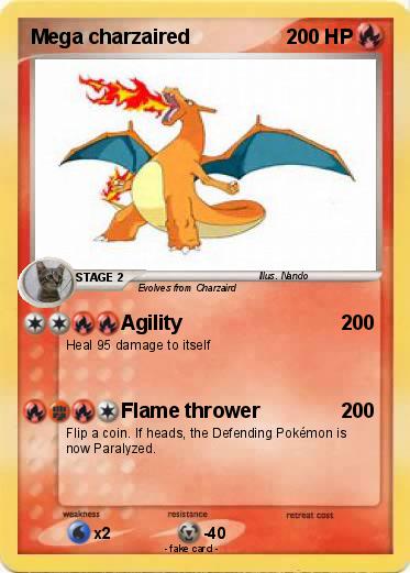 Pokemon Mega charzaired