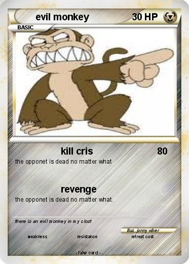 Pokemon evil monkey