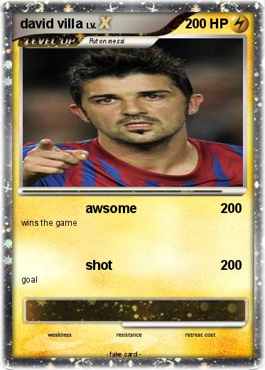 Pokemon david villa