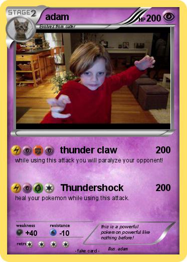 Pokemon adam