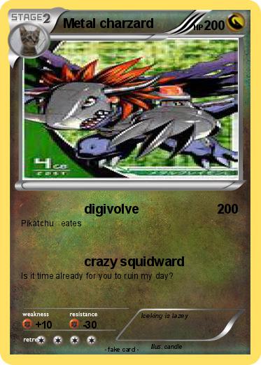 Pokemon Metal charzard