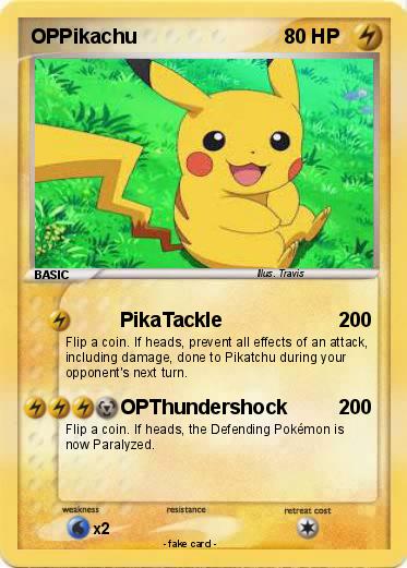 Pokemon OPPikachu