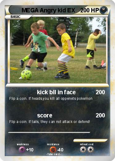Pokemon MEGA Angry kid EX