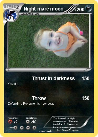 Pokemon Night mare moon