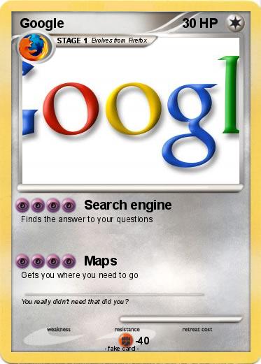 Pokemon Google