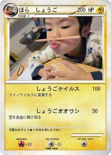 Pokemon ほら　しょうご