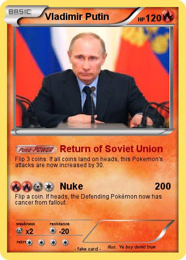 Pokemon Vladimir Putin