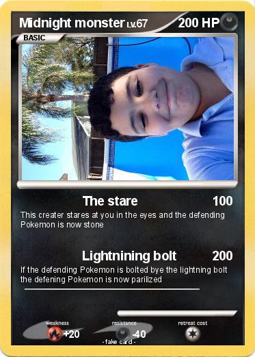 Pokemon Midnight monster