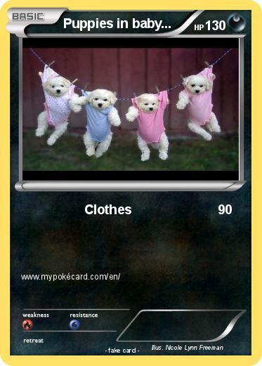 Pokemon Puppies in baby...