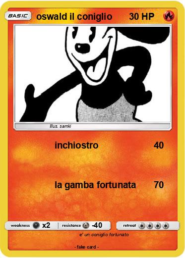 Pokemon oswald il coniglio